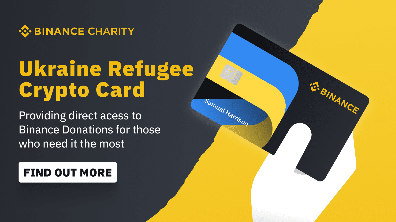 binance refugee card